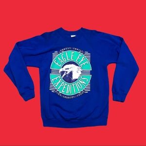 Vintage Eagle Eye Expedition Crewneck Sweatshirt